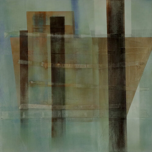 Aufbruch I di Peter Knauer, Pittura in vendita su Singulart