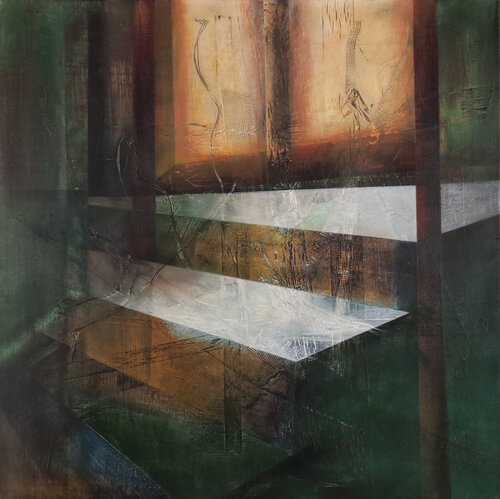 Wo Licht und Schatten verschmelzen de Peter Knauer, Pintura a la venta en Singulart