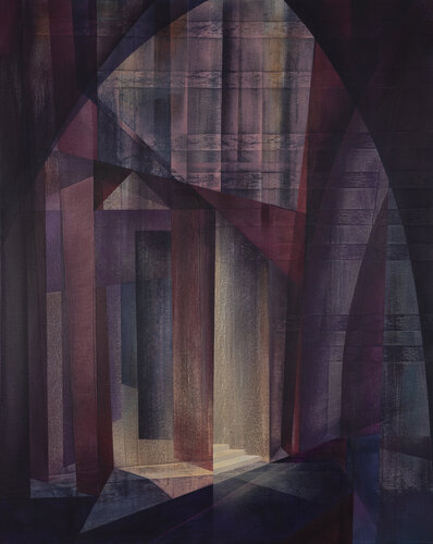 Zwischen Licht und Schatten II de Peter Knauer, Pintura a la venta en Singulart