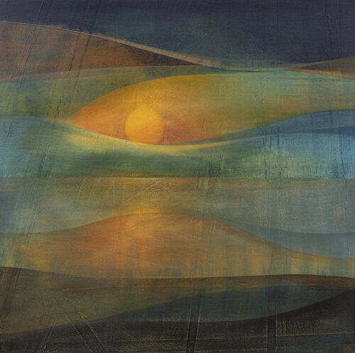 Moorlandschaft VI von Peter Knauer, Malerei kaufen auf Singulart
