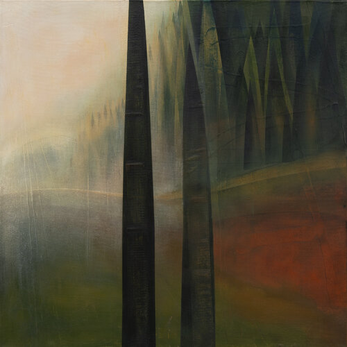Moorlandschaft X de Peter Knauer, Pintura a la venta en Singulart