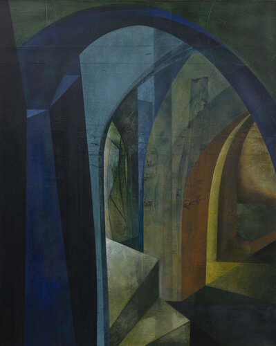 Hiersein VIII by Peter Knauer, Painting for Sale on Singulart