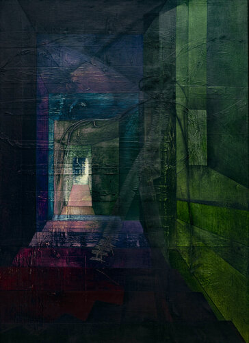 Wie weit reicht mein Leben by Peter Knauer, Painting for Sale on Singulart
