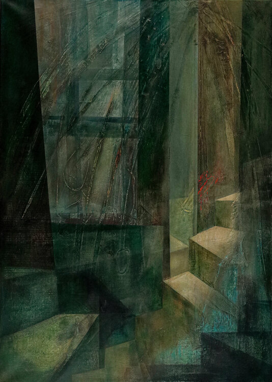 Das Flüstern verlassener Orte VII Peter Knauer