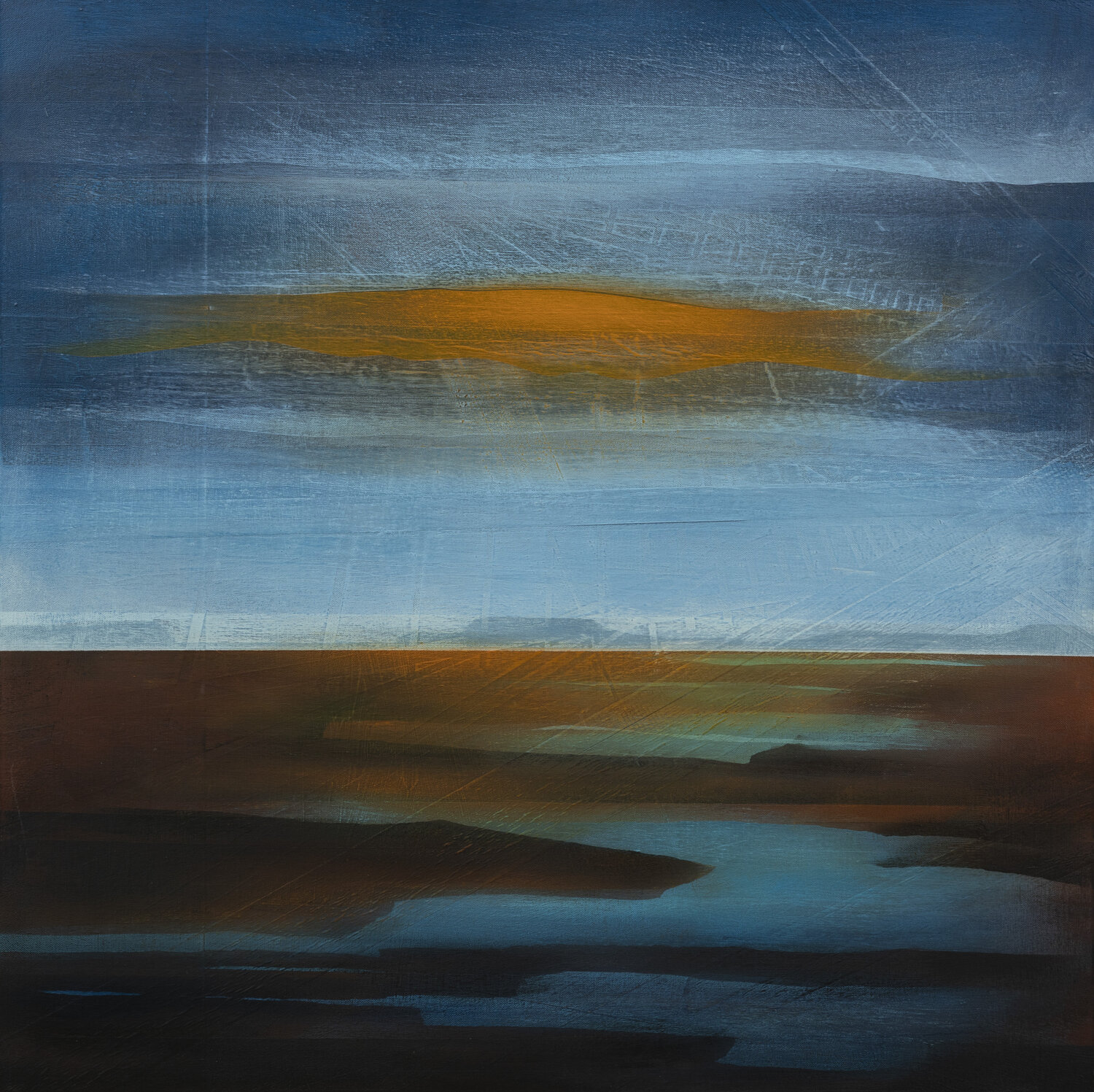Moorlandschaft III Peter Knauer