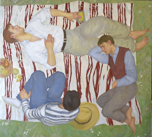 Rest von Fernando Cidoncha, Malerei kaufen auf Singulart