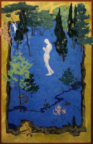 A Spring-Source Rises Under Everything di Fernando Cidoncha, Pittura in vendita su Singulart