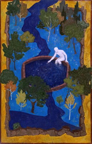 Under the stars de Fernando Cidoncha, Pintura a la venta en Singulart