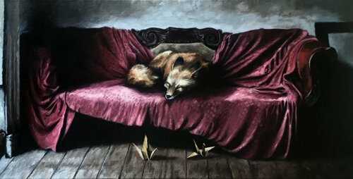 The Patient Vulpes II de Scott Ferguson, Pintura a la venta en Singulart