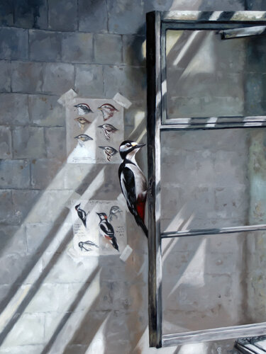 The Ornithologist de Scott Ferguson, Pintura a la venta en Singulart