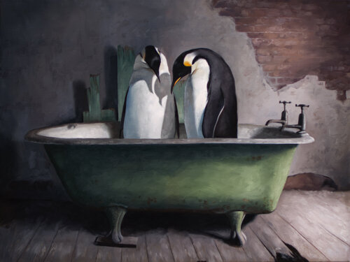 The Guests II by Scott Ferguson, Painting for Sale on Singulart