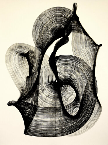 Dimensions van Alan Toledano, Werk op papier te koop op Singulart