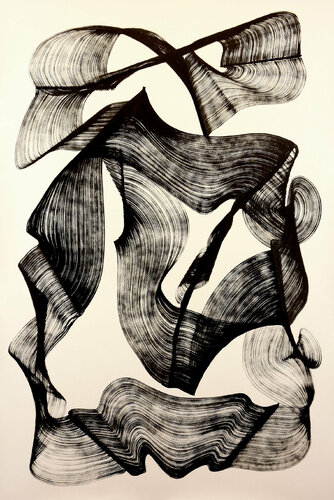 Enigmatic Flow V6 van Alan Toledano, Werk op papier te koop op Singulart