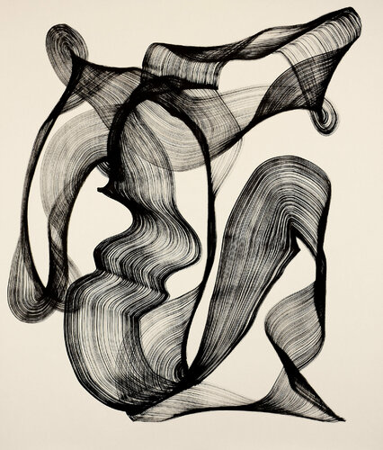 Flow W van Alan Toledano, Werk op papier te koop op Singulart
