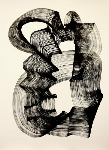 Lava Flow V2 by Alan Toledano, 紙面作品 for Sale on Singulart