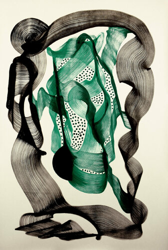 Secret Flow par Alan Toledano, Œuvre sur papier en vente sur Singulart