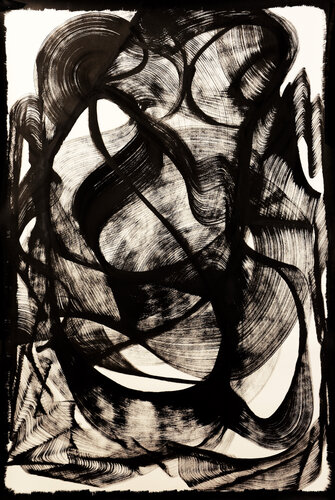 Mystery in the dark di Alan Toledano, Opera su carta in vendita su Singulart