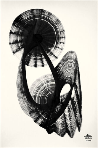The Journey by Alan Toledano, 油畫 for Sale on Singulart