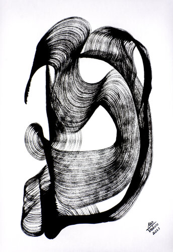 Flowing into Life van Alan Toledano, Schilderij te koop op Singulart