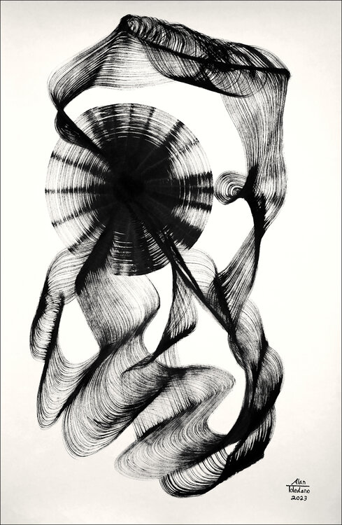 Flowing into the sun Alan Toledano
