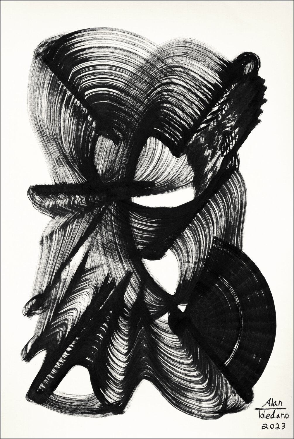 The mask Alan Toledano