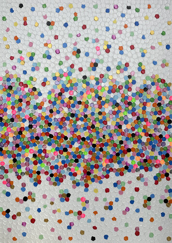 Confetti no.4 van Eren Ögüt, Schilderij te koop op Singulart
