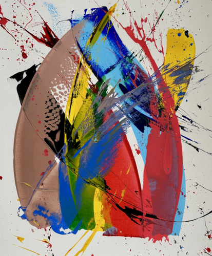Composition no.3 di Eren Ögüt, Pittura in vendita su Singulart