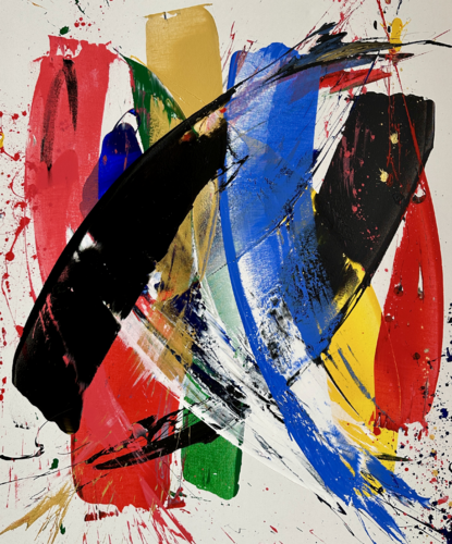Composition no.4 di Eren Ögüt, Pittura in vendita su Singulart