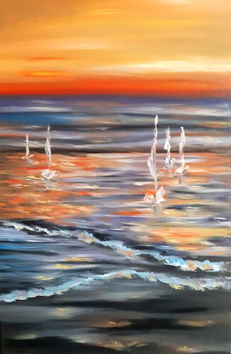 Harmony II von Ivana Brazdova, Malerei kaufen auf Singulart