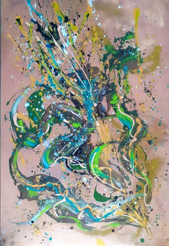 power of thought van Ivana Brazdova, Schilderij te koop op Singulart