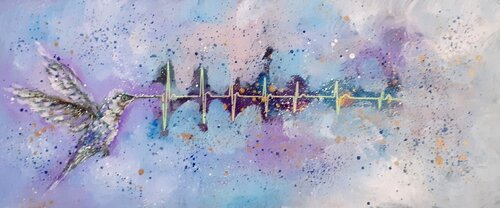 life flight von Ivana Brazdova, Malerei kaufen auf Singulart