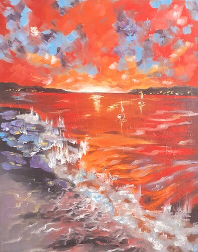 Magic moment II by Ivana Brazdova, Painting for Sale on Singulart