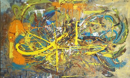 Dragonfly II van Ivana Brazdova, Schilderij te koop op Singulart