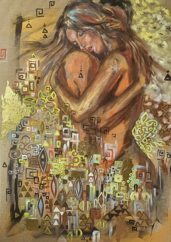 Soulmates by Ivana Brazdova, Painting for Sale on Singulart