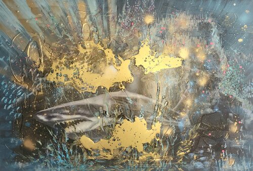 Shark von Ivana Brazdova, Malerei kaufen auf Singulart