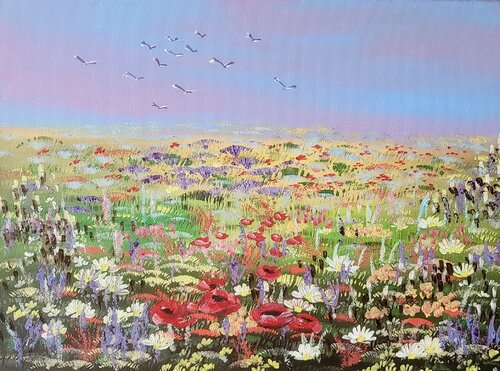 Colourful harmony van Ivana Brazdova, Schilderij te koop op Singulart