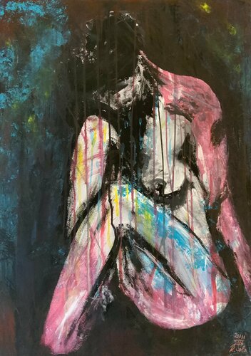 Unerkannte Heldin #1 von Ruzica Sola, Malerei kaufen auf Singulart