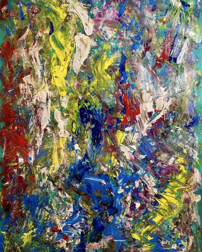 Abstract landscape 3 by Ruzica Sola, Work on Paper for Sale on Singulart