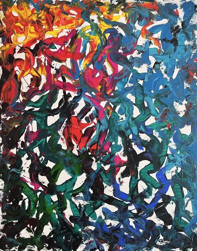 The Emotional Way #3 van Ruzica Sola, Schilderij te koop op Singulart