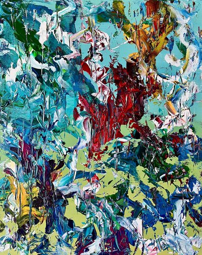 The Emotional Way #7 van Ruzica Sola, Schilderij te koop op Singulart