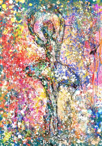 Ballerina III by Ruzica Sola, 디지털 for Sale on Singulart