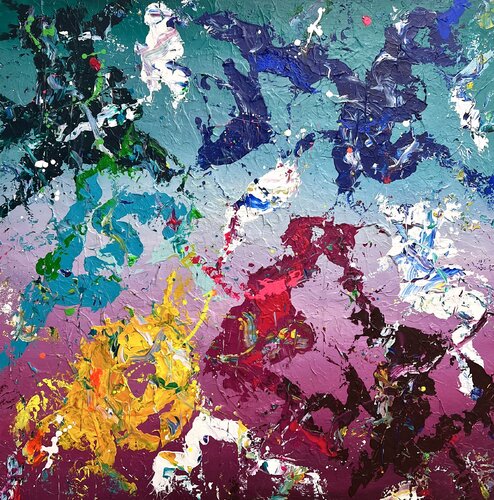 The Emotional Way #11 van Ruzica Sola, Schilderij te koop op Singulart