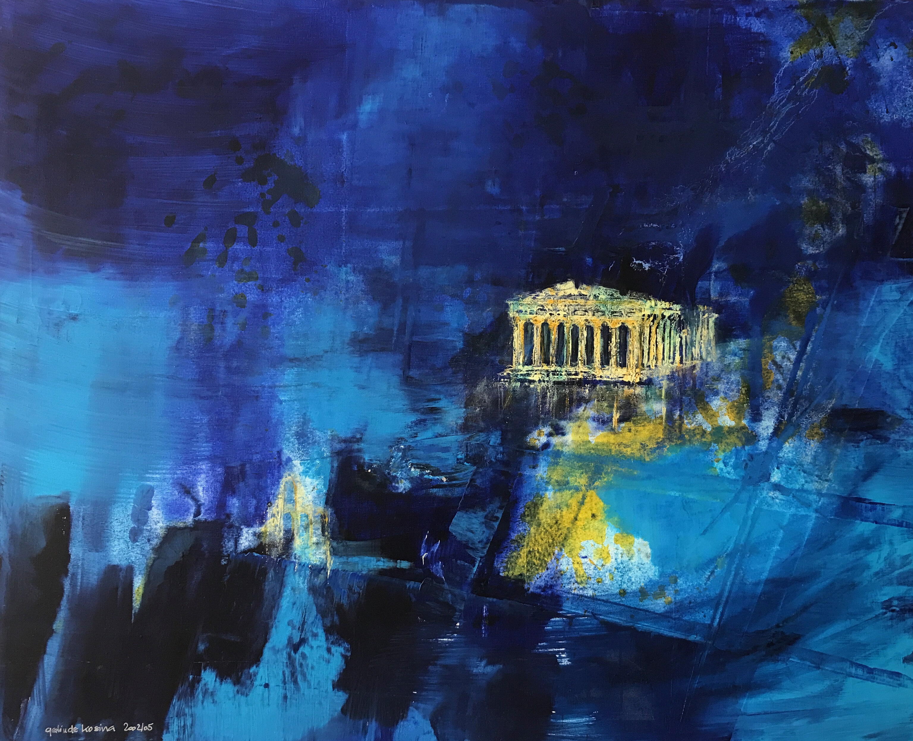 Thema Parthenon Schilderijen