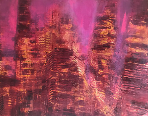 NY008 van Gerlinde Kosina, Schilderij te koop op Singulart