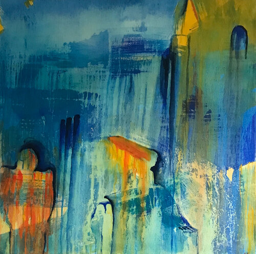 stilles wasser van Gerlinde Kosina, Schilderij te koop op Singulart