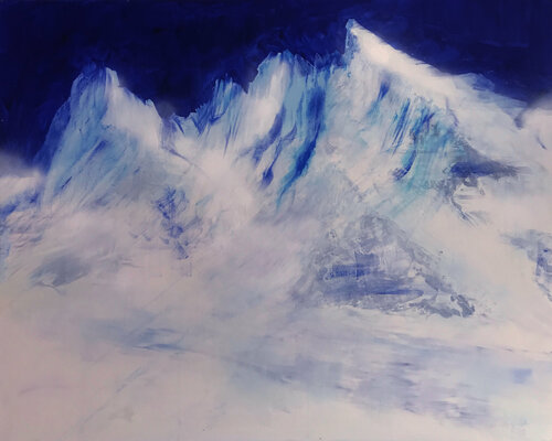 "dolomiten" van Gerlinde Kosina, Schilderij te koop op Singulart