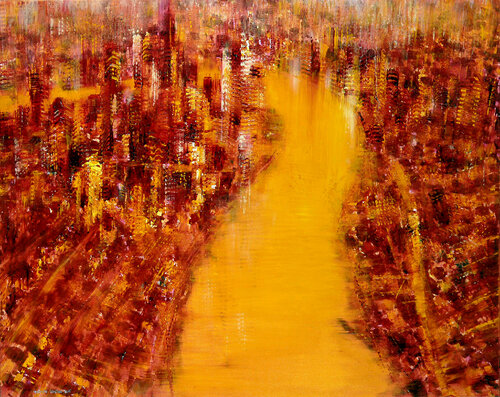 "SHANGHAI" von Gerlinde Kosina, Malerei kaufen auf Singulart