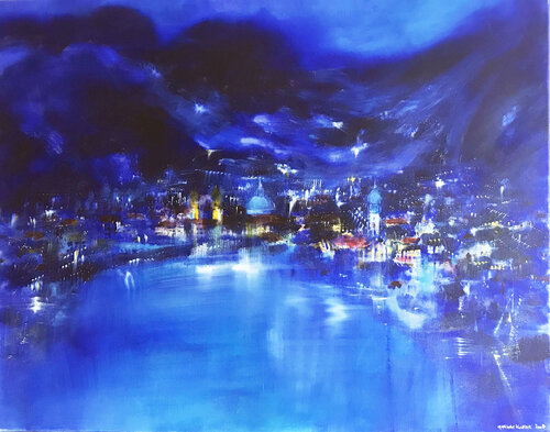 INNSBRUCK von Gerlinde Kosina, Malerei kaufen auf Singulart