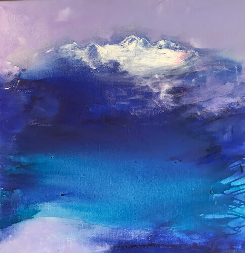 "dachstein" van Gerlinde Kosina, Schilderij te koop op Singulart