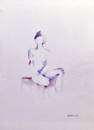 "sabine" von Gerlinde Kosina, Malerei kaufen auf Singulart